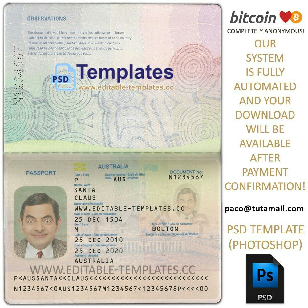 Editable Passport Templates Passport Template In 2019 Passport intended for proportions 1000 X 1000