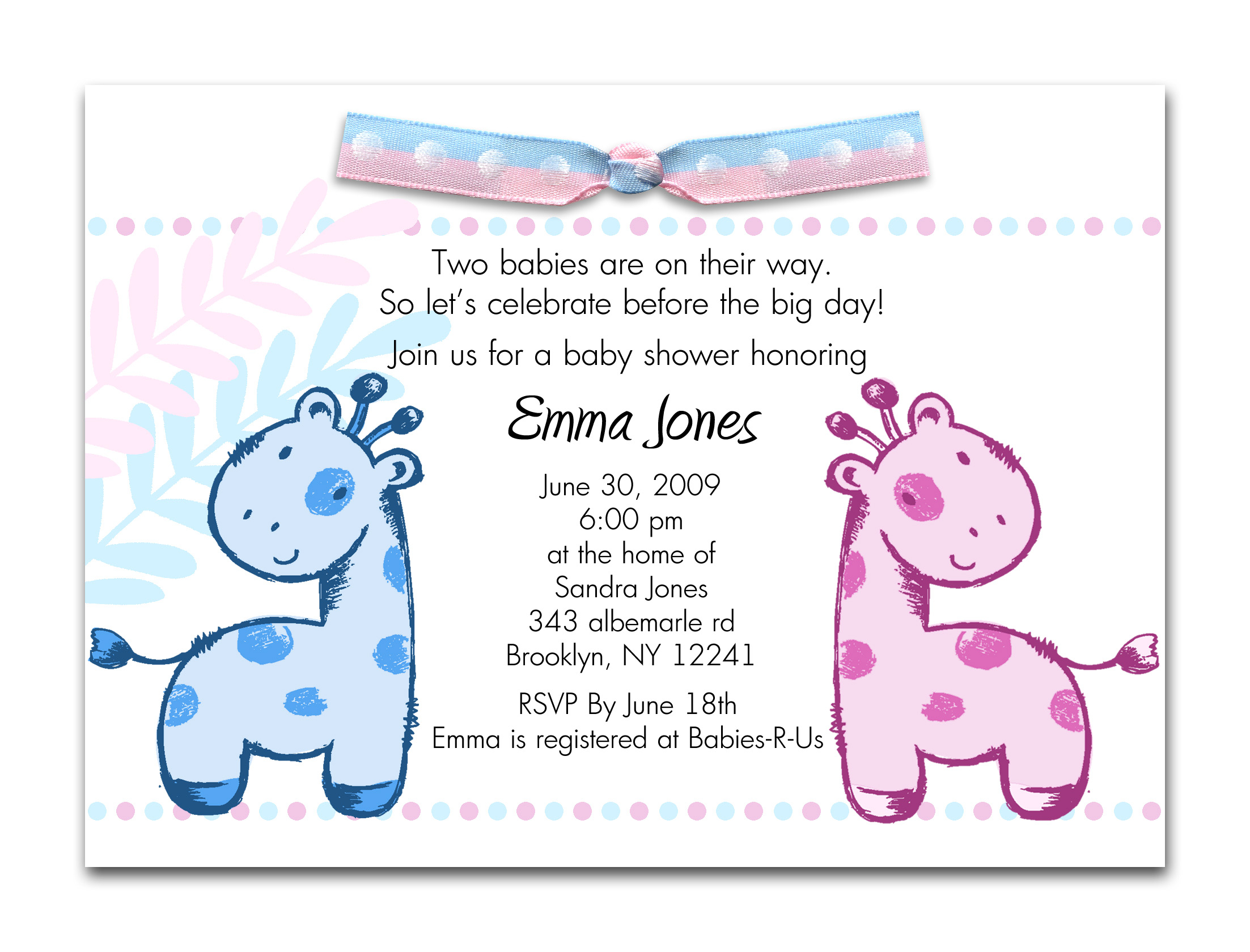 Electronic Ba Shower Invitations To Inspire You How To Create The pertaining to sizing 2205 X 1680