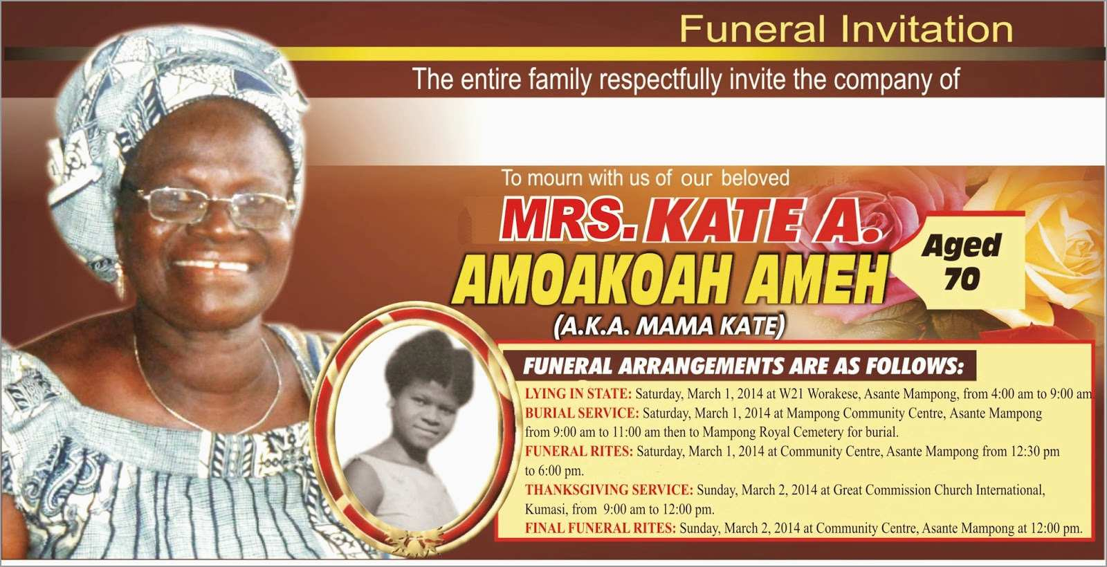 Elegant Free Death Announcement Card Templates Best Of Template regarding size 1600 X 820