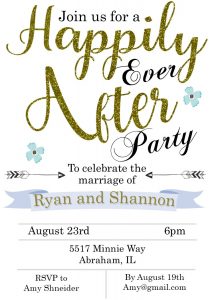 Elopement Party Invitations Reception Only Invitations regarding dimensions 750 X 1050