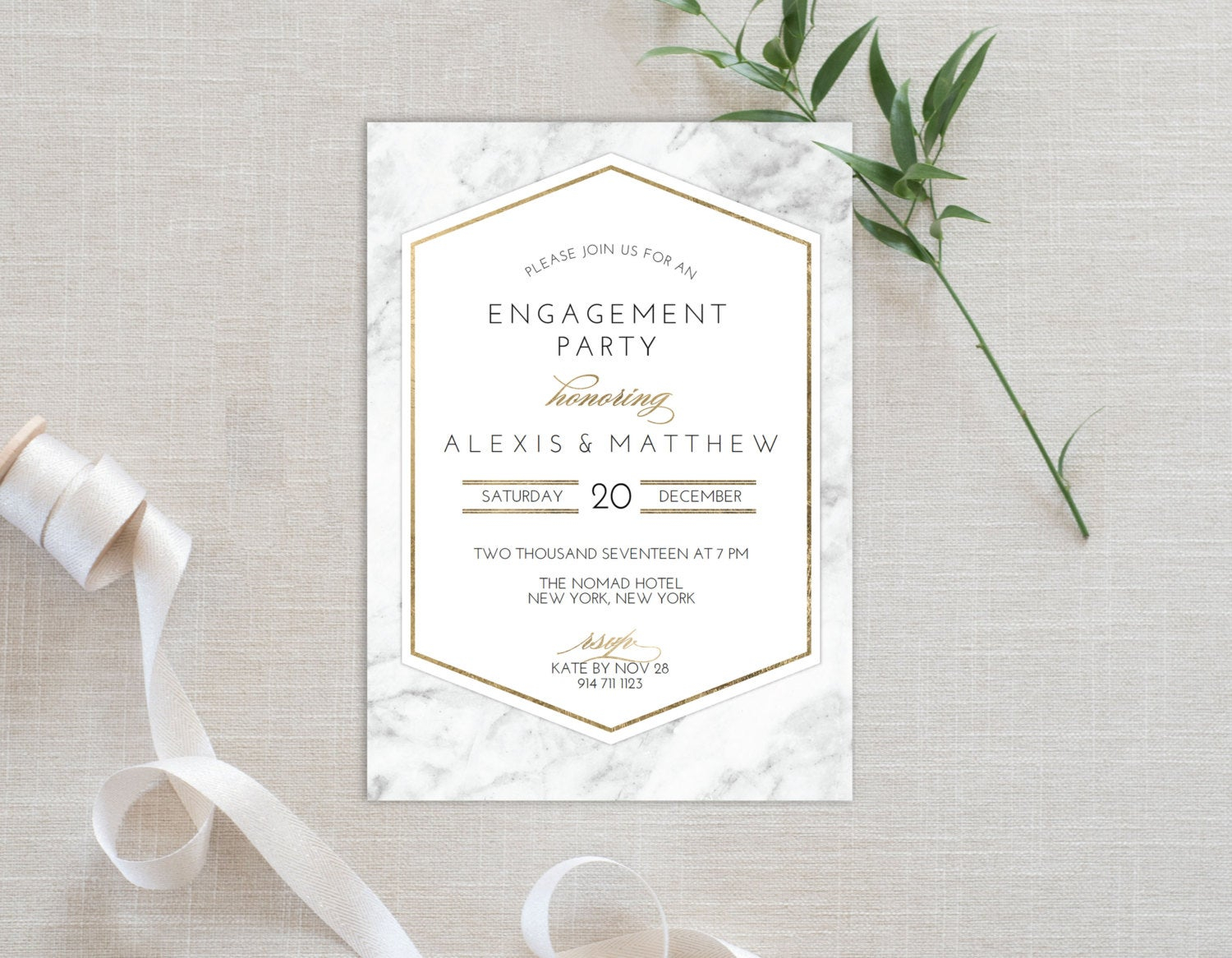 Engagement Party Invitation Template Editable Invitation Etsy regarding sizing 1500 X 1166