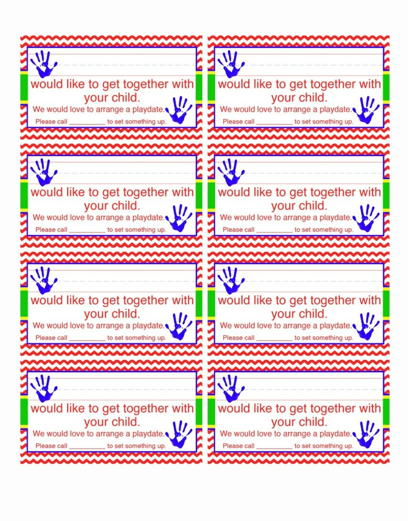 Ever Heard Of Playdate Business Cards Template Mommyposh Tools throughout size 802 X 1024