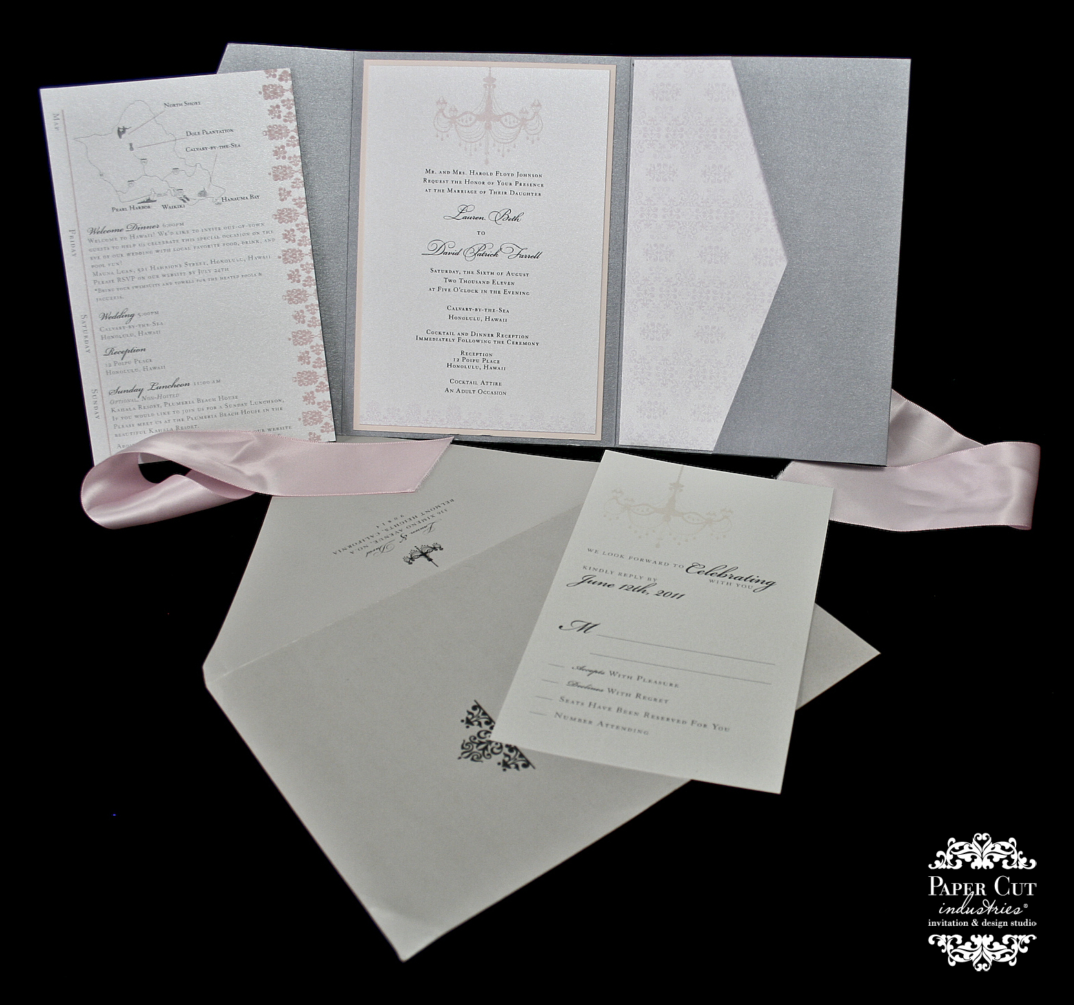 Expensive Wedding Invitation For You Pink Silver Wedding Invitations with regard to proportions 1560 X 1459