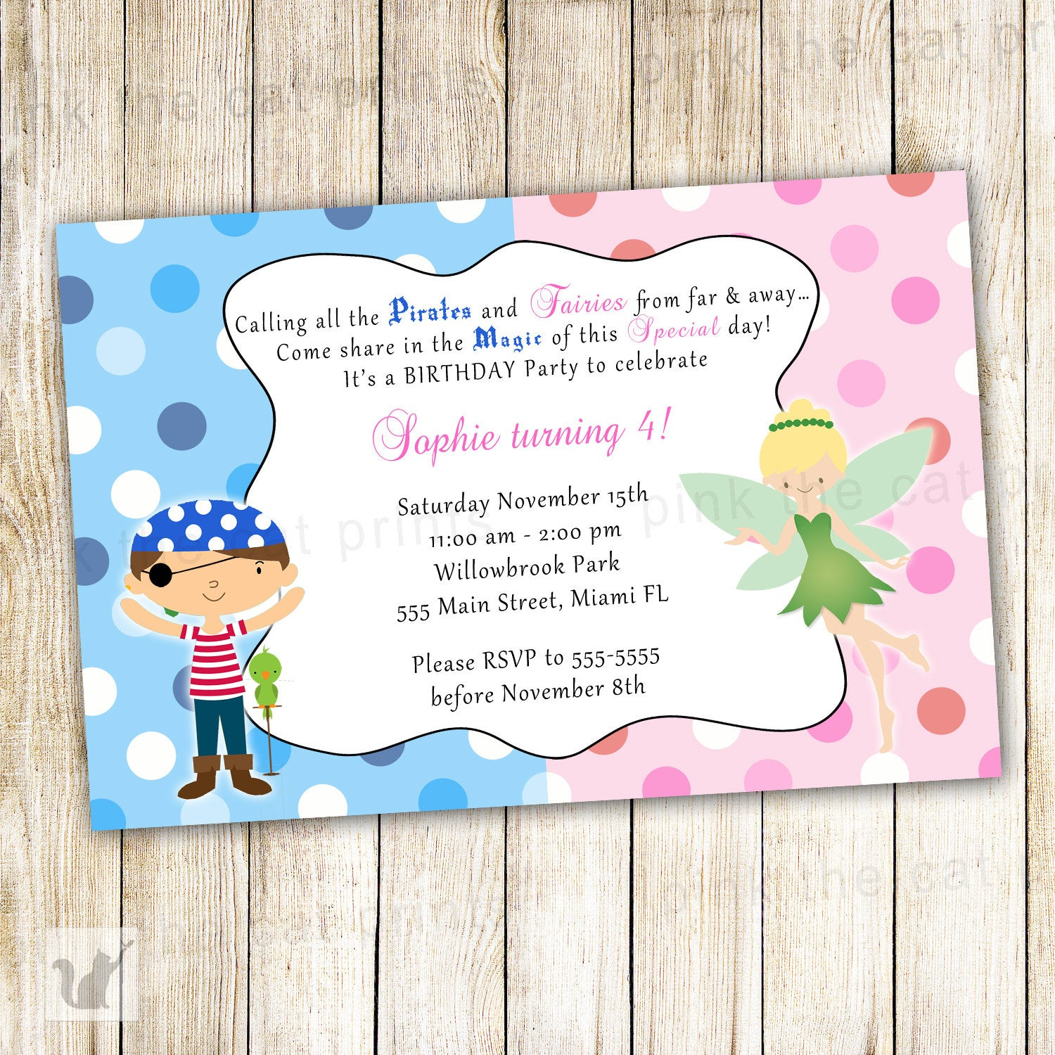 Fairy Party Invites Garajcmi C for proportions 1500 X 1500