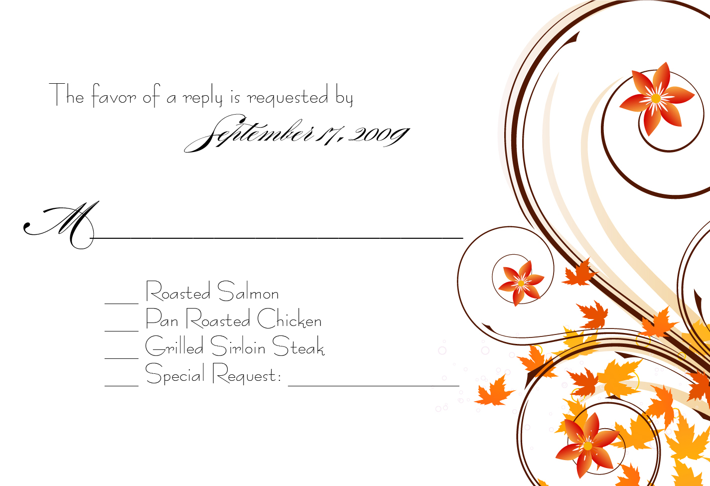 Fall Invitation Templates Aylee Bits within size 1425 X 975