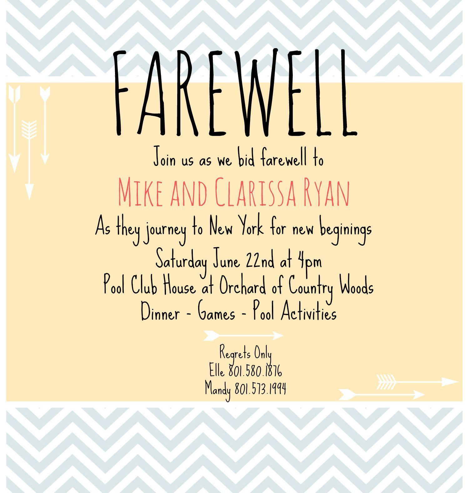 Farewell Party Invitation Wording For The Office Interior Design in size 1491 X 1577