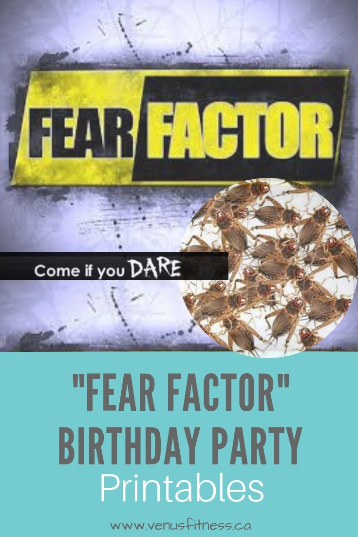 Fear Factor Birthday Bash Are You Tween Enough Venus Fitness And pertaining to measurements 735 X 1102