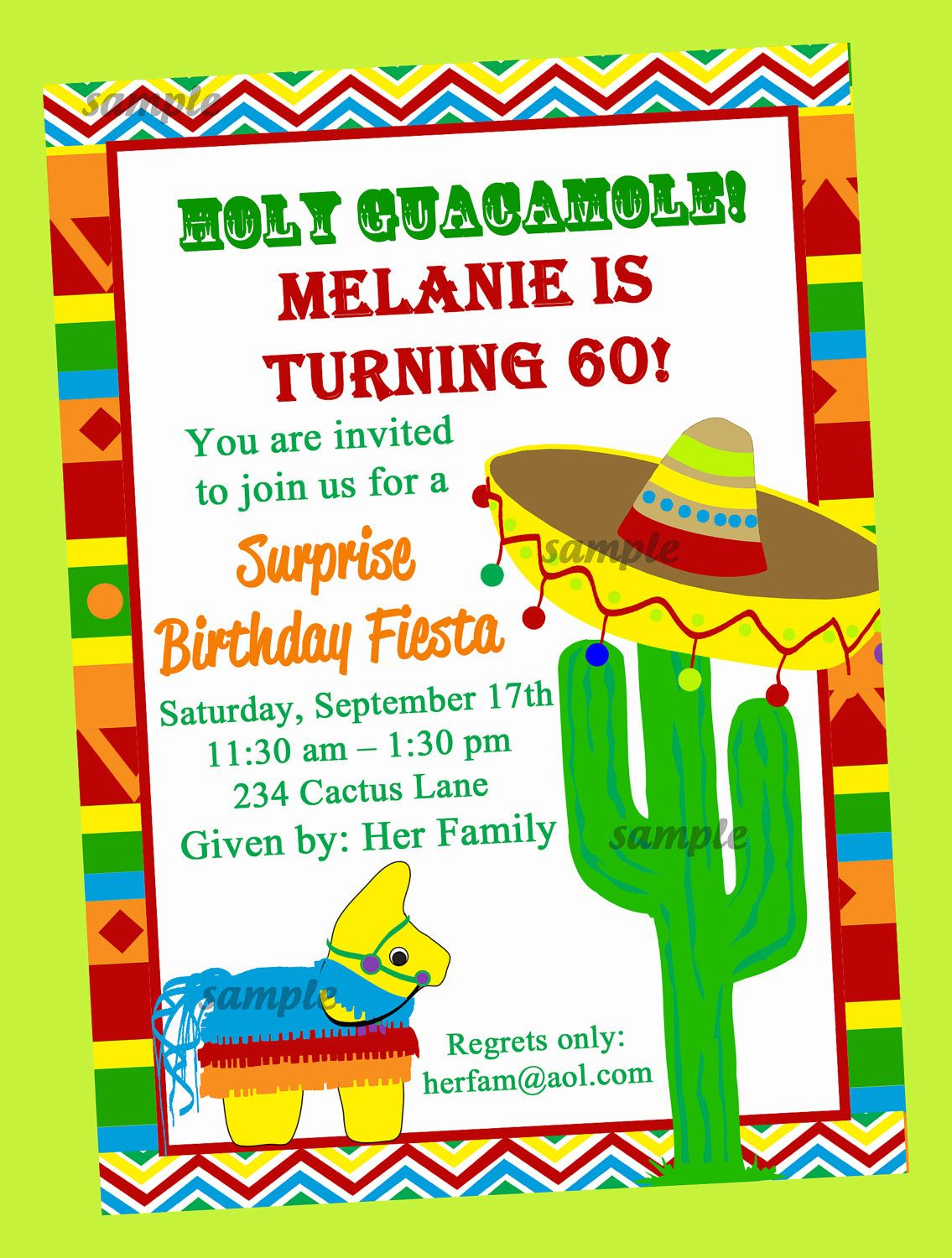 Fiesta Party Invitation Printable Birthday Thatpartychick 1500 pertaining to sizing 1135 X 1500