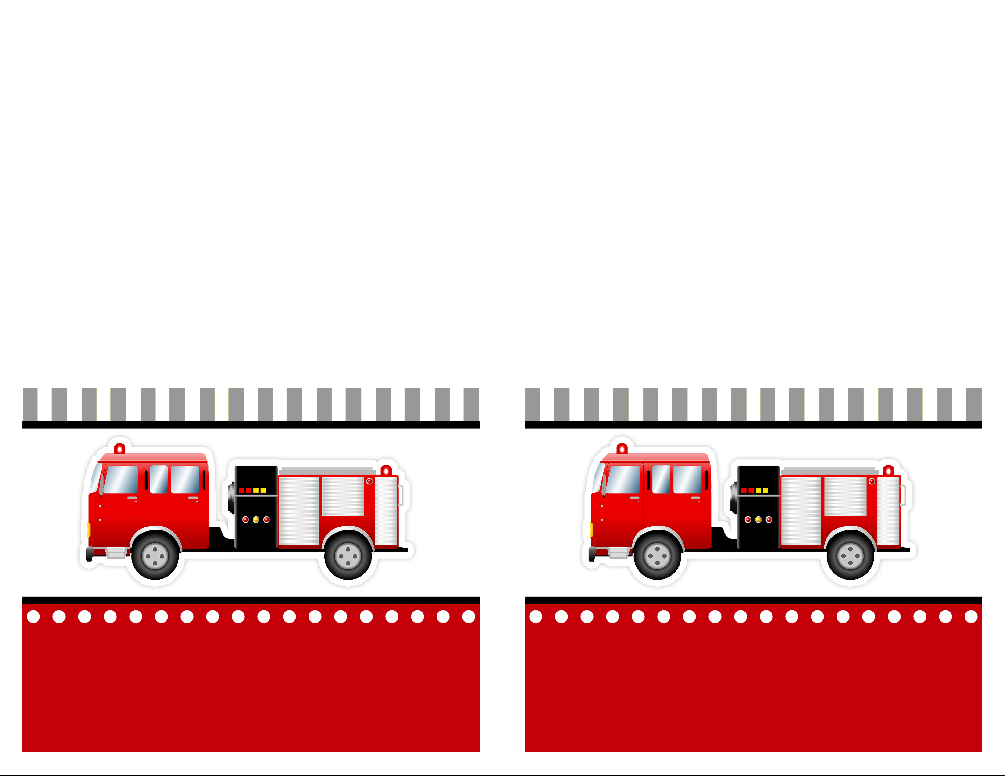 Fire Truck Birthday Party With Free Printables How To Nest For Less intended for proportions 3300 X 2550