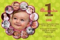 First Birthday Invitations Wording Birthday Invitations Template with regard to proportions 1050 X 750