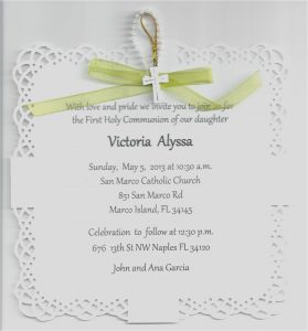 First Communion Invitations First Munion Card Templates Free Neutral intended for proportions 1177 X 1266