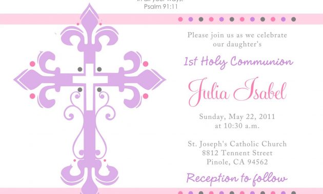 First Holy Communion Invitations First Holy Communion Invitations with regard to size 1600 X 1142