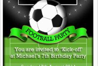 Football Birthday Party Invitation Templates Free Prettier 17 Best inside sizing 1200 X 1800