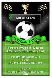 Football Birthday Party Invitation Templates Free Prettier 17 Best inside sizing 1200 X 1800