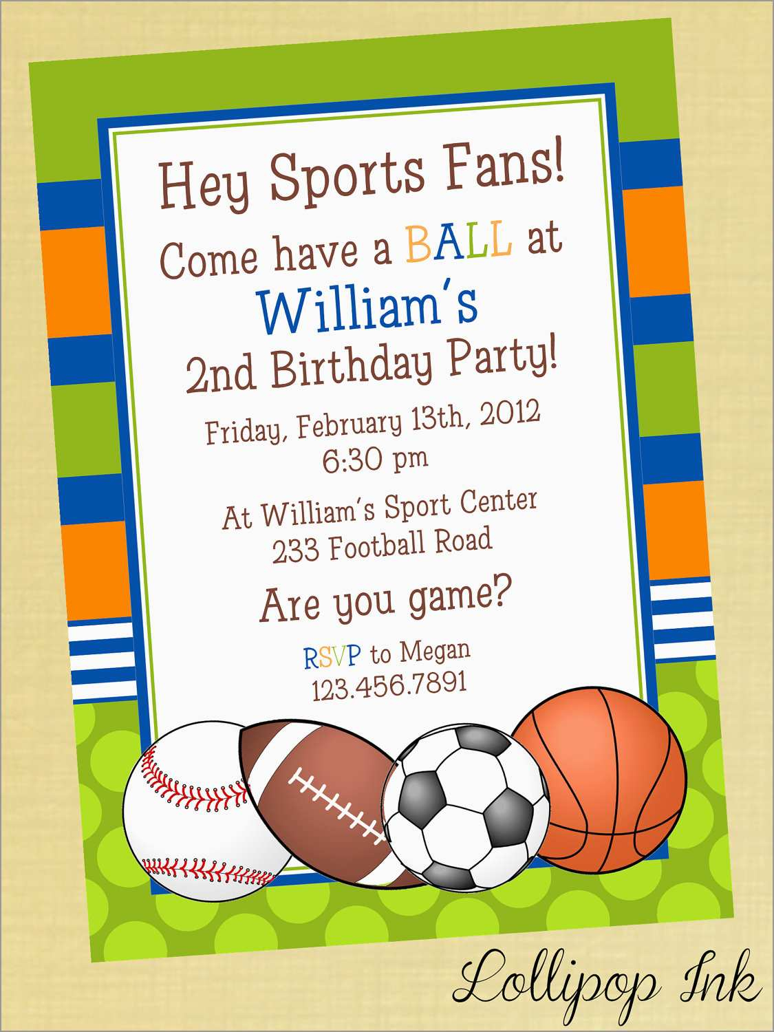 Football Ticket Invitation Template Free Cute 2 Stunning Sports with regard to sizing 1125 X 1500