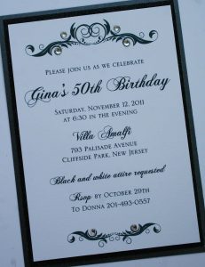 Formal Birthday Invitations Birthday In 2019 Birthday in sizing 1154 X 1500