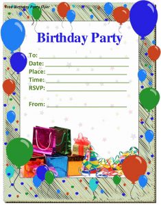 Free Birthday Invitation Templates For Word Birthday Invitation regarding measurements 800 X 1020
