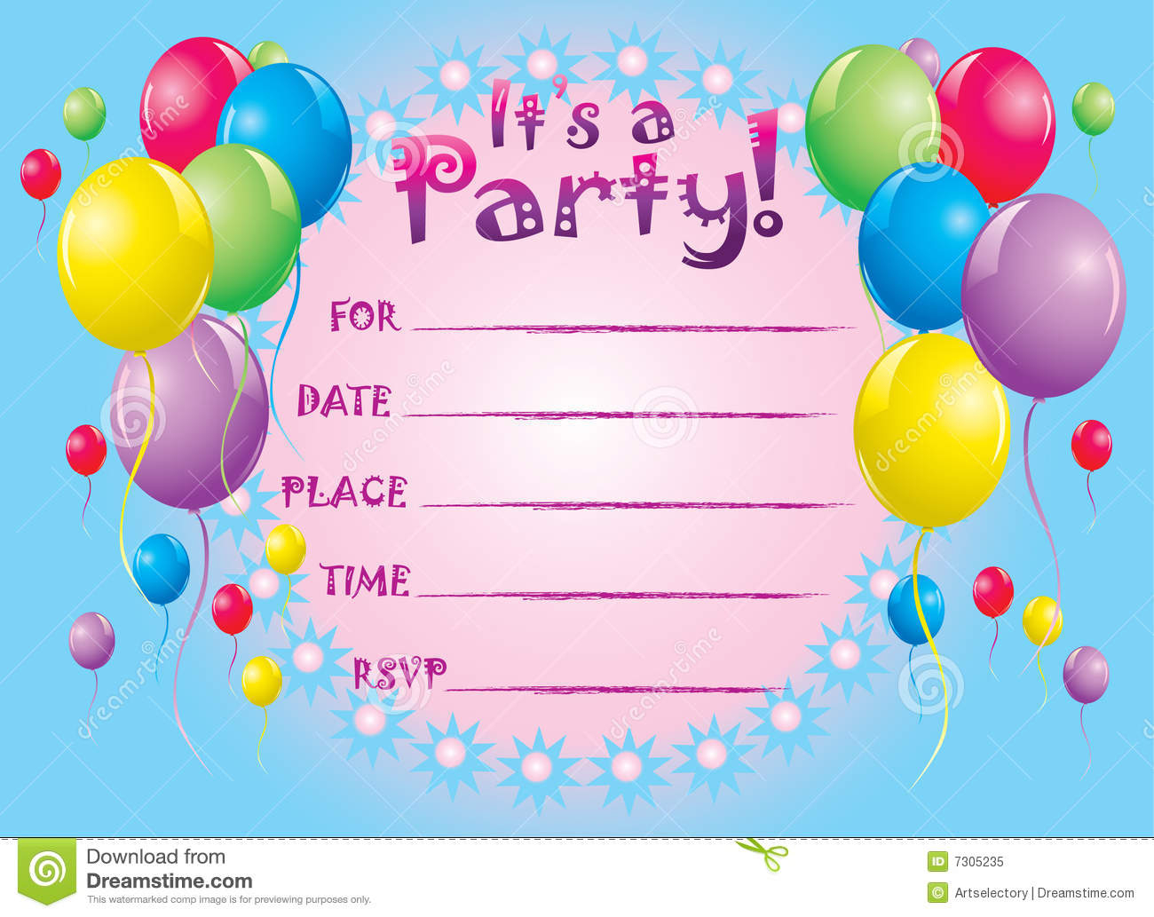 Free Birthday Templates Invitations Birthday Invitation Examples throughout measurements 1300 X 1033