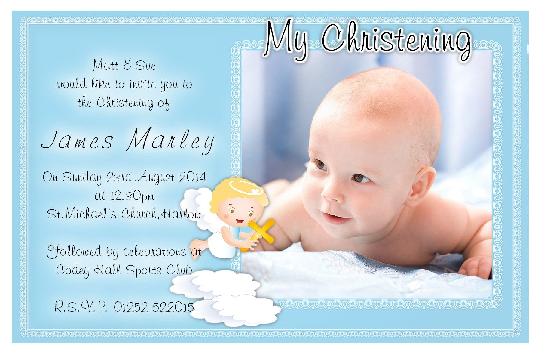 Free Christening Invitation Template Download Baptism Invitations for size 1800 X 1200