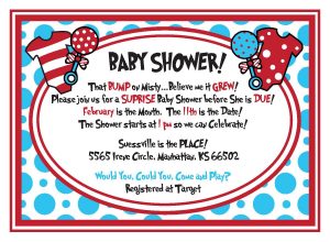 Free Drseuss Ba Shower Invitation Psd Free Printable intended for sizing 1500 X 1100