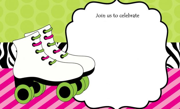 Free Free Printable Ice Skating Birthday Invitations Template intended for proportions 1500 X 1071