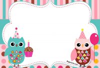 Free Free Printable Owl Birthday Invitation Bagvania Invitation in size 1500 X 1071