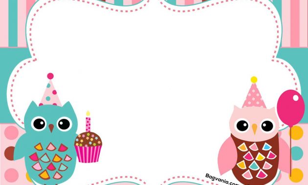 Free Free Printable Owl Birthday Invitation Bagvania Invitation in size 1500 X 1071