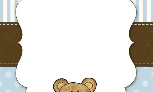 Free Free Teddy Bear Birthday Invitation Templates Bagvania with regard to sizing 828 X 1162