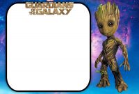 Free Guardians Of The Galaxy Birthday Invitation Free Printable within dimensions 2100 X 1500