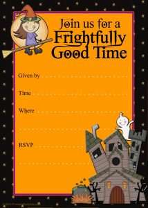 Free Halloween Flyer Invitations Printable Food in proportions 1143 X 1600