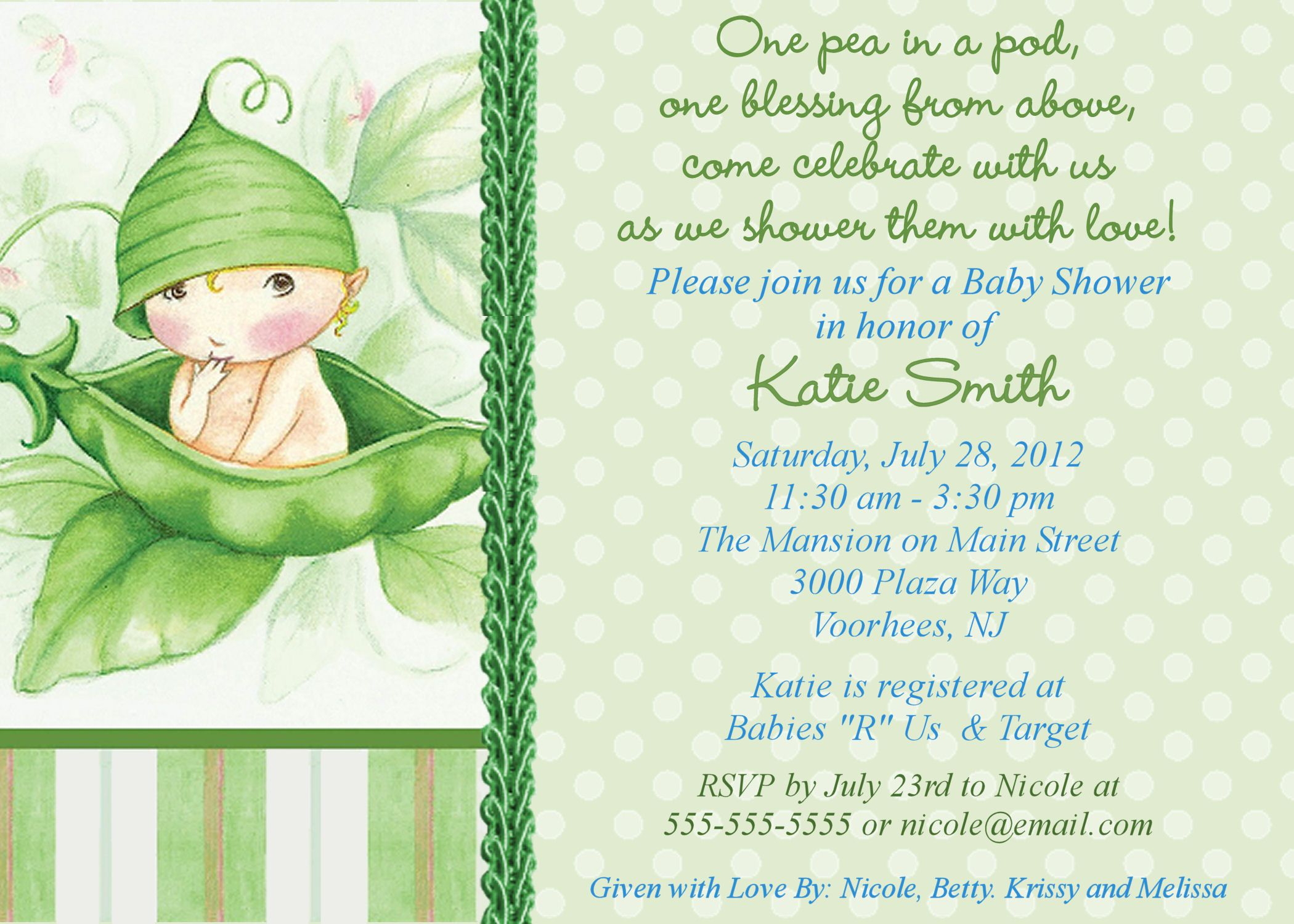 Free Online Ba Shower Invitations Ba Shower Invitation Sample throughout sizing 2100 X 1500