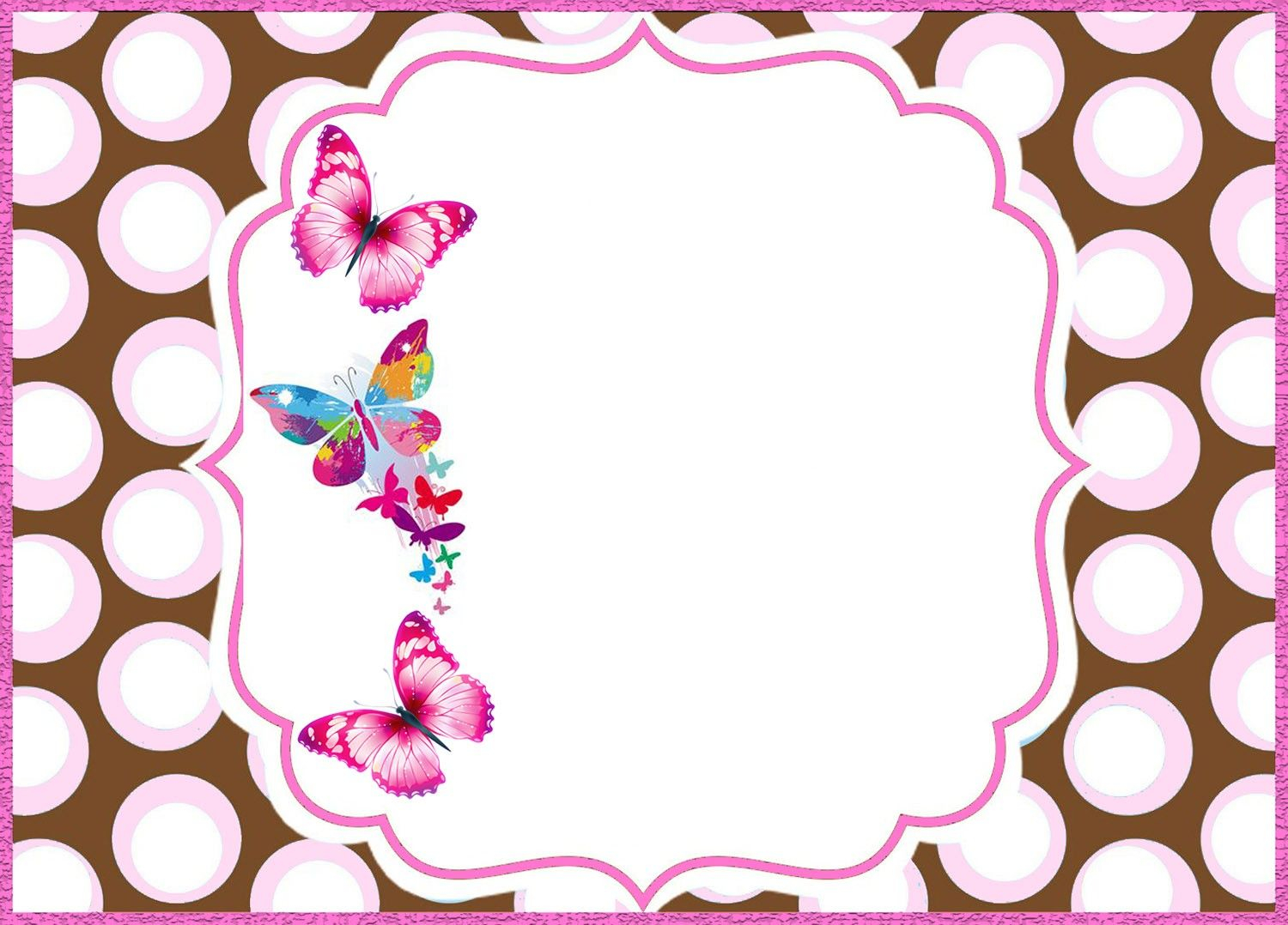 Free Online Butterfly Invitation Template Coolest Invitation with dimensions 1500 X 1078