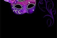 Free Online Masquerade Invitation Invitations Online for sizing 1001 X 1400