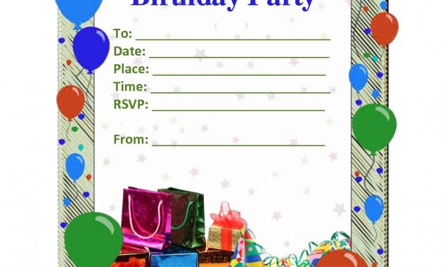 Free Party Invitation Maker Online Star Wars Party Invitation In inside measurements 1275 X 1650