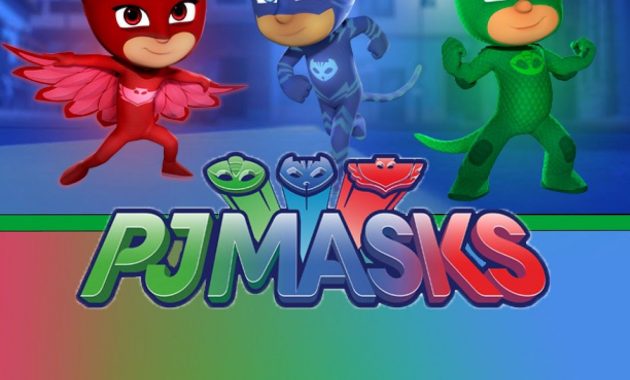 Free Pj Masks Birthday Party Printable Files Invitations Kids inside sizing 1237 X 1600