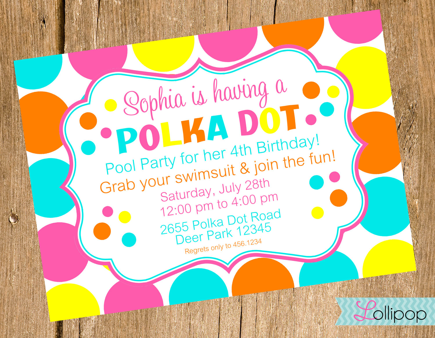 Free Polka Dot Birthday Invitations Templates regarding dimensions 1500 X 1167