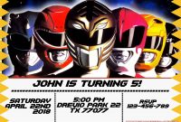 Free Power Rangers Birthday Invitation Lifes A Party Power in sizing 2100 X 1500