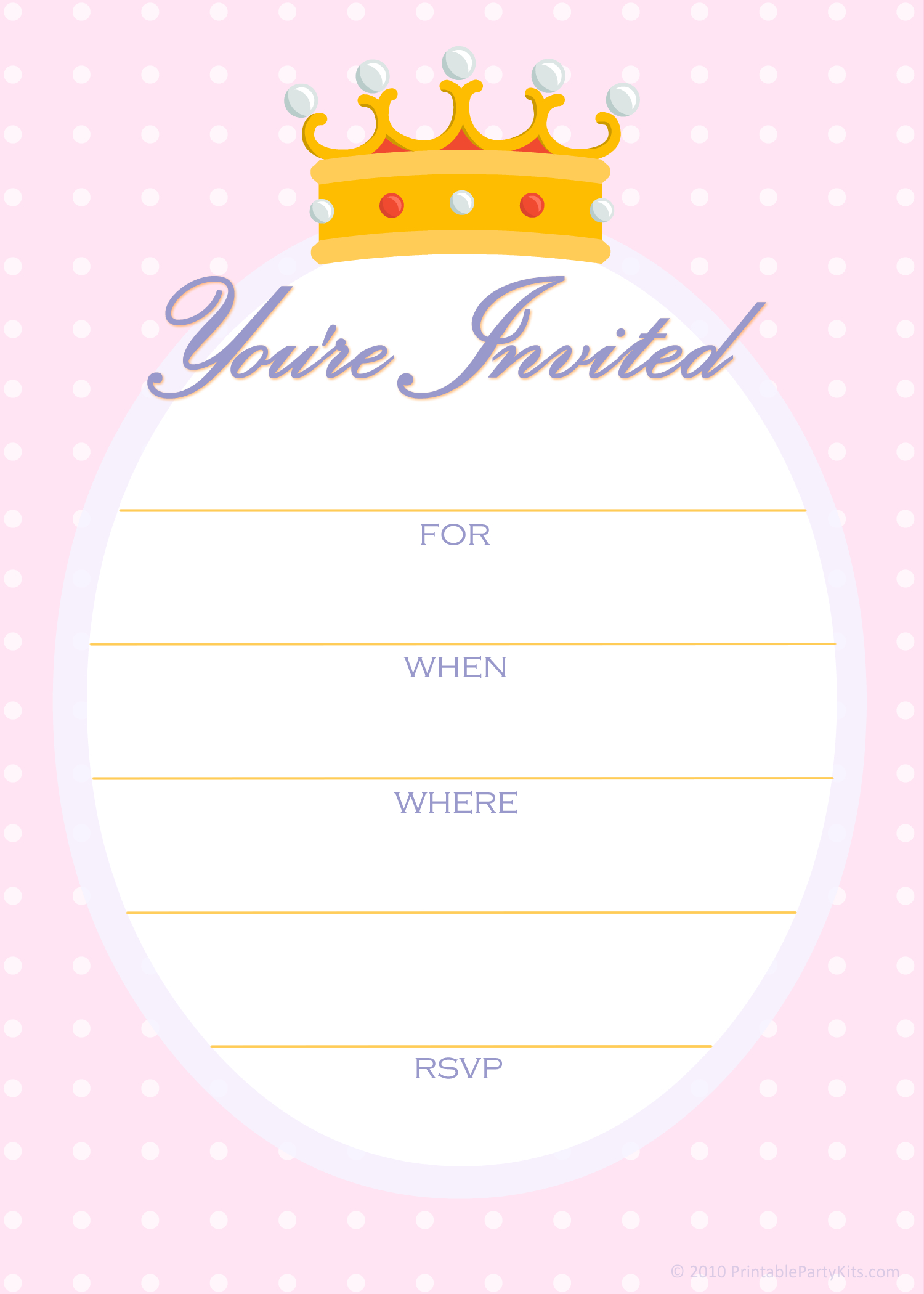 Free Princess Birthday Party Invitation Templates Party Parties pertaining to measurements 1500 X 2100