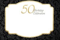 Free Printable 50th Birthday Invitations Free Printable pertaining to measurements 1050 X 750