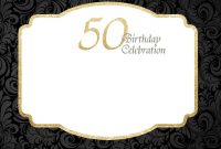 Free Printable 50th Birthday Invitations Free Printable with size 1050 X 750