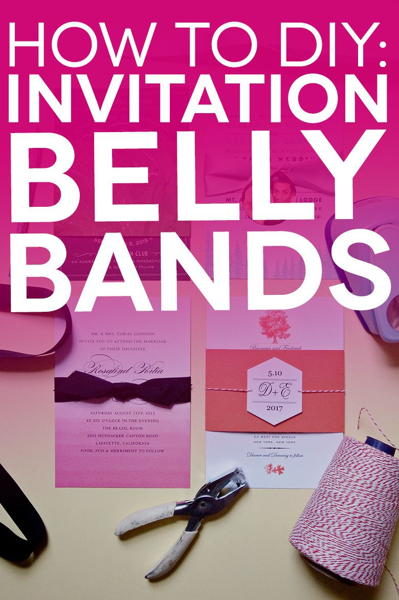 Free Printable Belly Bands And Tags For Your Diy Invitations with size 780 X 1172