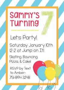 Free Printable Birthday Invitation Templates for size 1112 X 1557