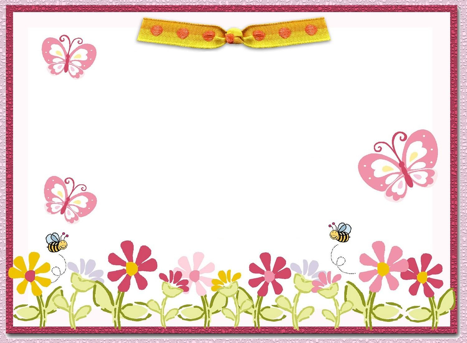 Free Printable Butterfly Party Invitation Template Scrapbook in measurements 1500 X 1100