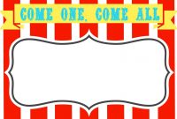Free Printable Carnival Themed Invitations Paper Crafting with sizing 1600 X 1043