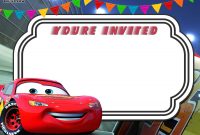 Free Printable Cars 3 Lightning Mcqueen Invitation Go pertaining to size 2100 X 1500