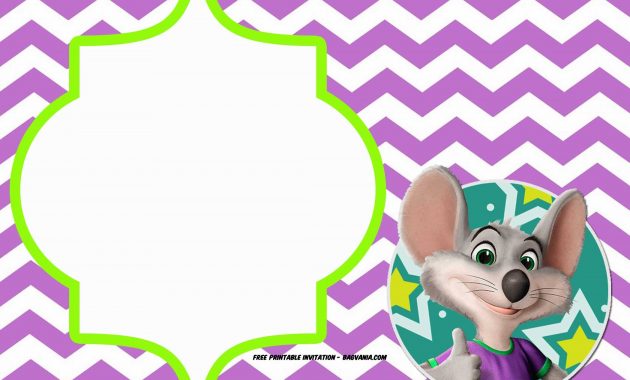 Free Printable Chuck E Cheese Invitation Free Printable in dimensions 2100 X 1500