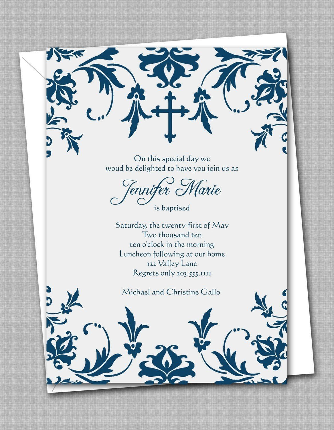 Free Printable Confirmation Invitation Templates Confirmation for size 1167 X 1500
