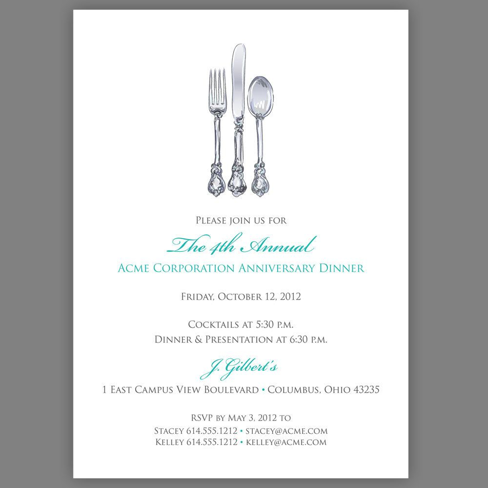 Free Printable Dinner Invitation Templates Printable Corporate with size 1000 X 1000