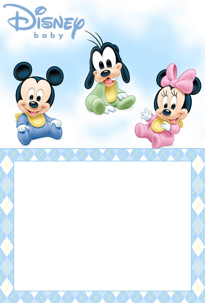 Free Printable Disney Ba Invitation Template Coolest Invitation with regard to proportions 813 X 1200