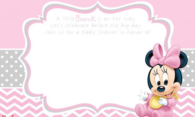 Free Printable Disney Ba Shower Invitations Ba Shower Mickey for measurements 1280 X 853